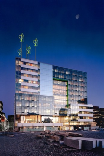 Highpoint, night · Rendering