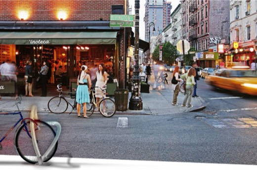 Loop rack, Lower East Side · Rendering