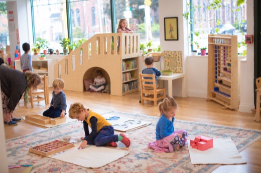 Perch in the classroom · Rendering